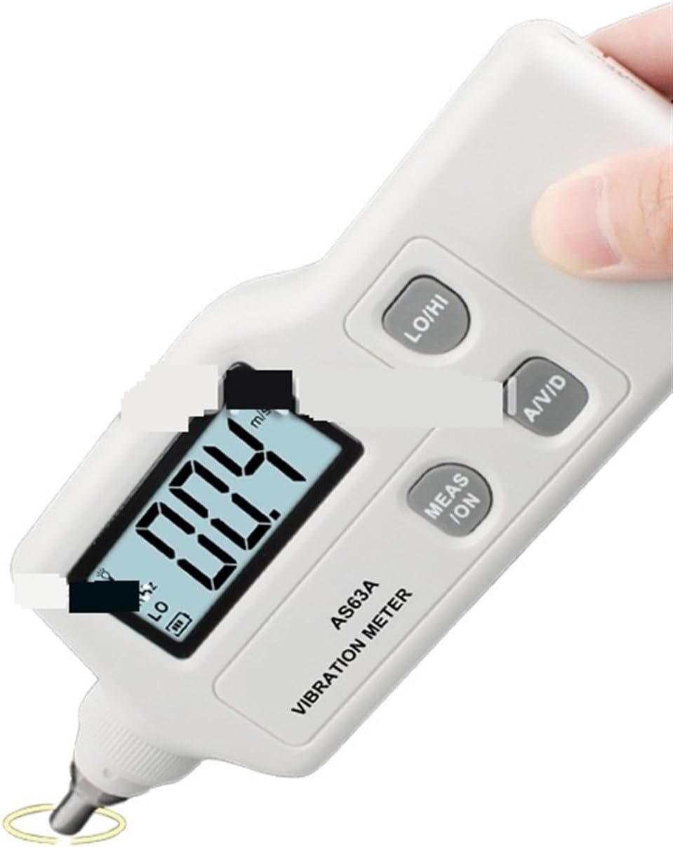 Vibration Meter,Digital Vibration Meters LCD Black Light High Precision Handheld Vibration Tester Gauge