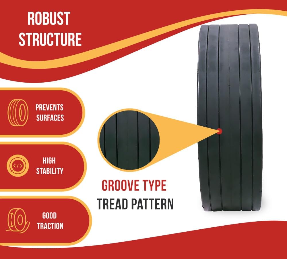 Genie 57998GT Non-Marking Scissor Lift Tire/Wheel Assembly - Fits GS-1330M