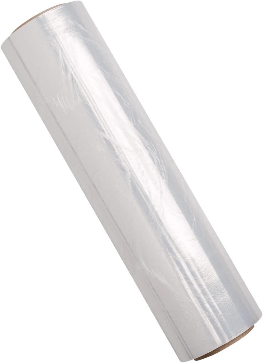 Hand Wrap Stretch Film - 43 Gauge, 18"x1476' (4 rolls)