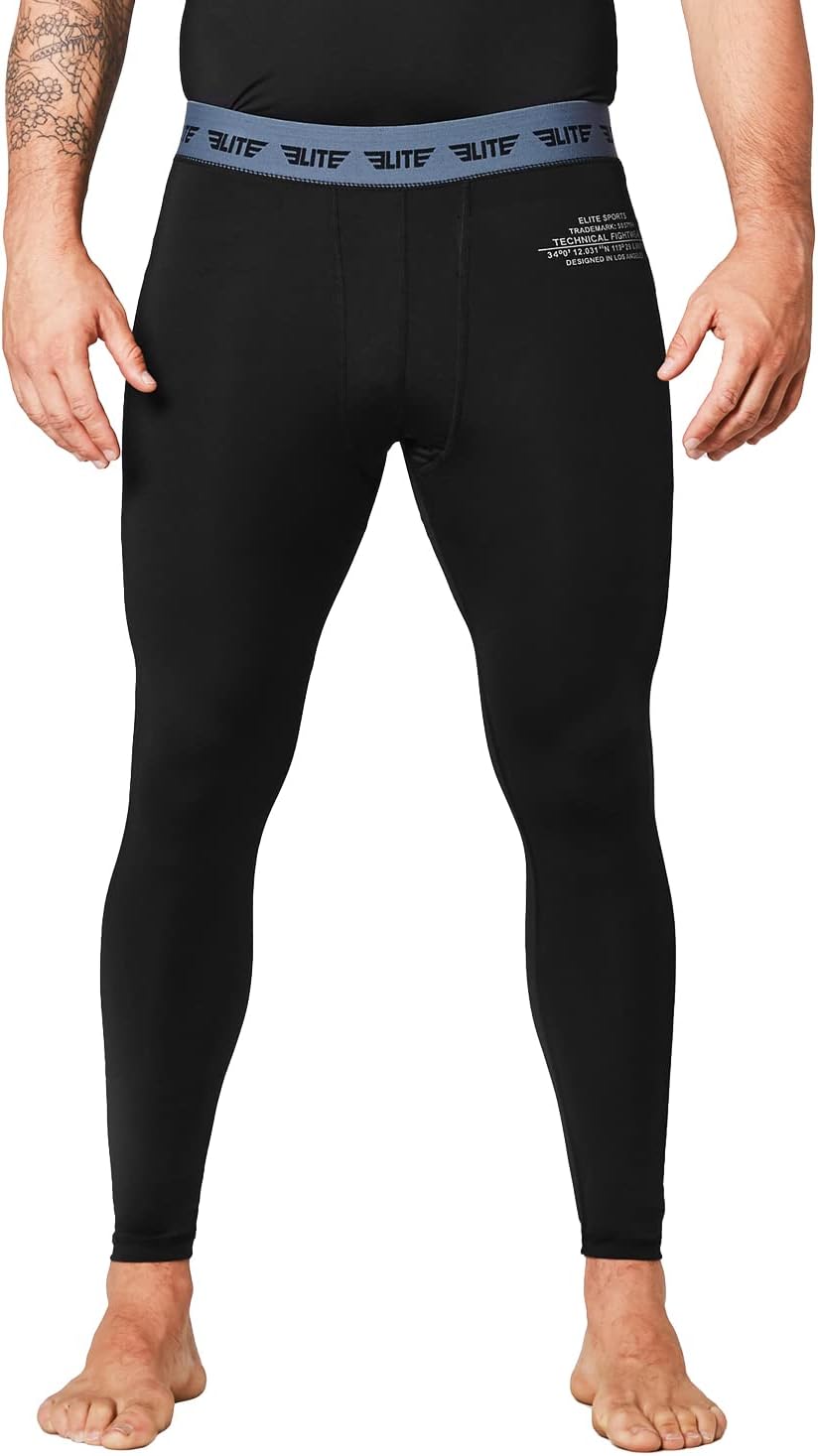 Men’s BJJ Spats Leggings Tights, Best Jiu Jitsu MMA no Gi spat Compression Pants for Men