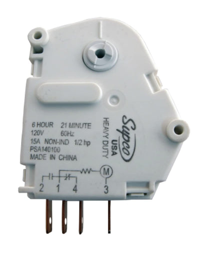 Edgewater Parts 63789 Defrost Timer Compatible with Perlick