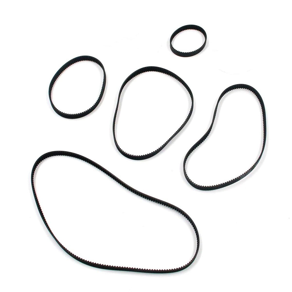3Dman GT2 Timing Belt Closed Loop Rubber Belt 110mm 200mm 300mm 400mm 610mm for Width 6mm 3D Printers -5pcs