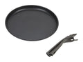 Compatible with Whirlpool W10187336A Microwave Crisper Pan with Ha