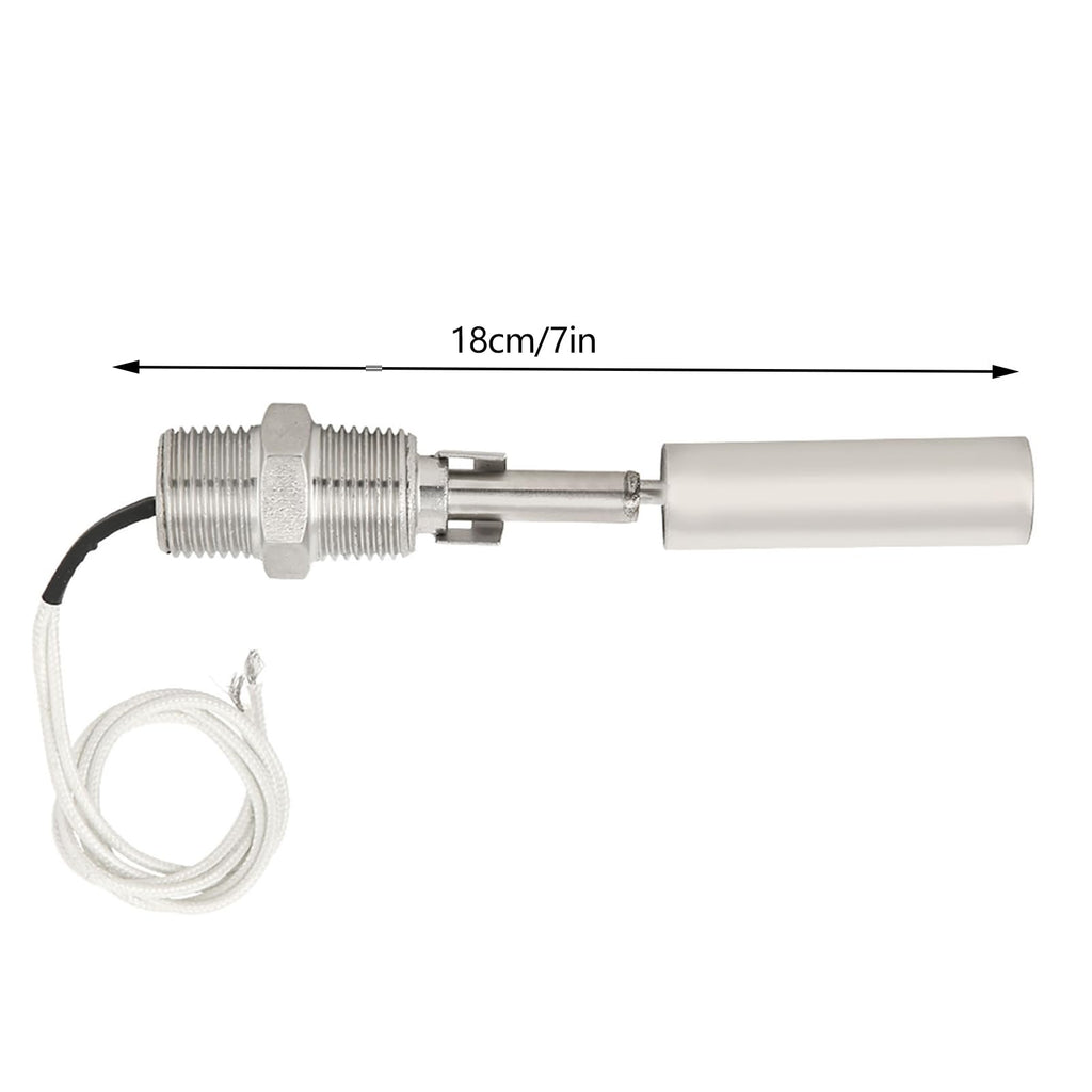 Fayelume Water Level Sensor, DC0-110V Bilge Pump Float Switch, Side Mounted Liquid Level Sensor, 1/2NPT Male Thread Float Switch, for Water Tank Fuel