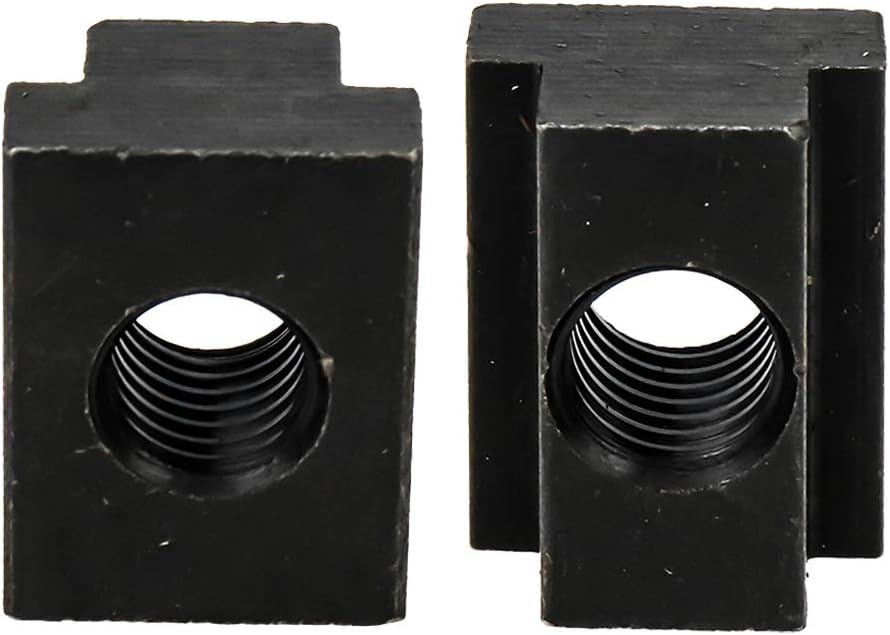 M12 T-Slot Nut,Black Oxide Finish,Grade 8.8,0.47" Threads