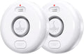 Water Leak Detector for Home 2 Pack, Driping Leakage Flood Detectors IP67 | Wet Moisture Alert, 120dB Adjustable