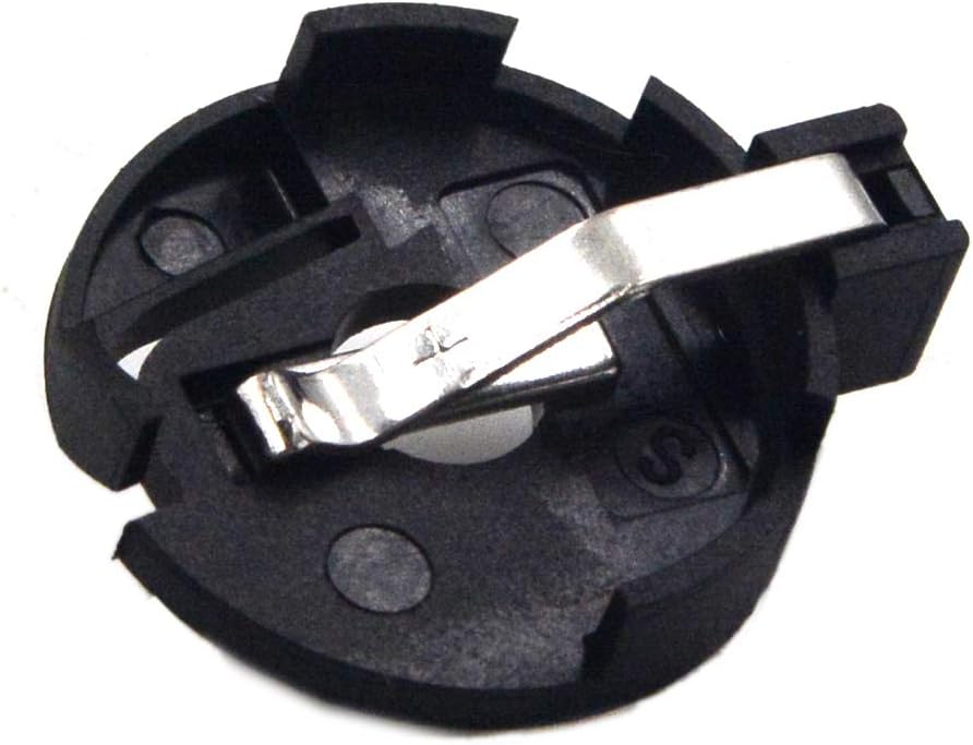 (Pack of 12 CR2032 2025 2015 Battery Holder, Coin Cell Button Socket Holder Case, CR2032 2025 2015 Coin Cell Button