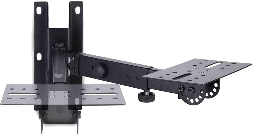 SPS-508 Speaker Wall Mount Stand, Rotatable Angle, Adjustable Swivel Tilt Speaker Mount Bracket, Home Surround Sound