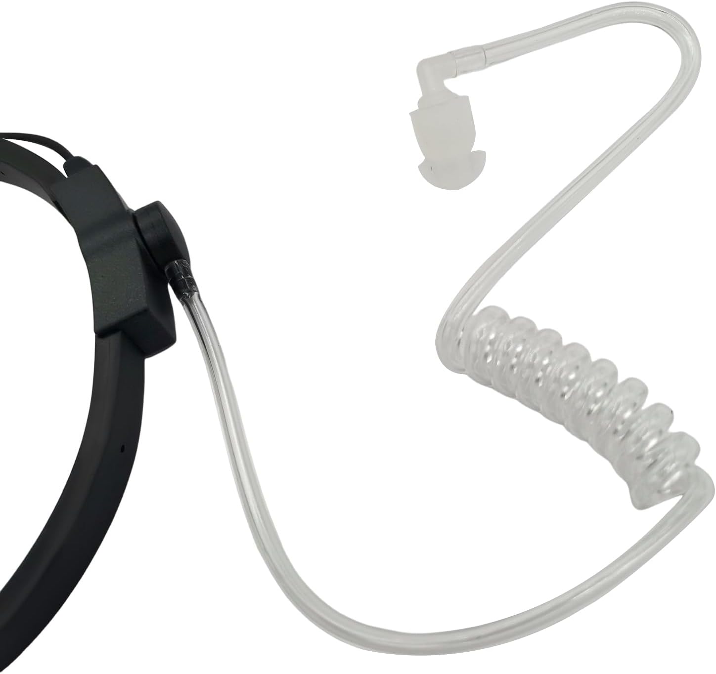 Throat Mic Headset Tactical Neck Bone Conduction Acoustic Earpiece Ear Piece with Mic Headset for Motorola XPR3300E