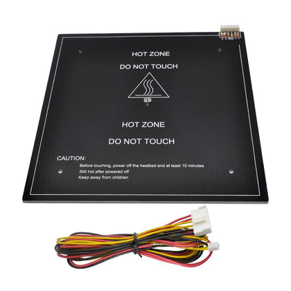 24V 220W Aluminum Ender 3 Heated Bed Ender 3 Pro Heatbed 235×235x3mm with Cable for Ender-3 /Ender 3X / Ender 3Pro 3D