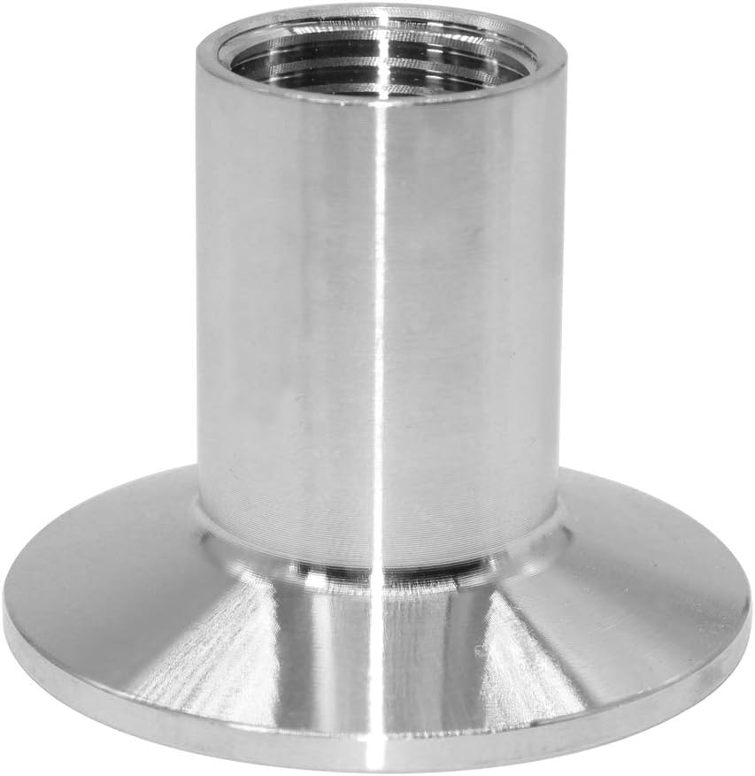 Beduan 1.5 Tri Clamp to 1/2 NPT Female 304 SS Sanitary Fitting