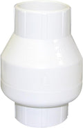 Valterra 200-20W PVC Swing (No Spring) Check Valve, White, 2" Slip