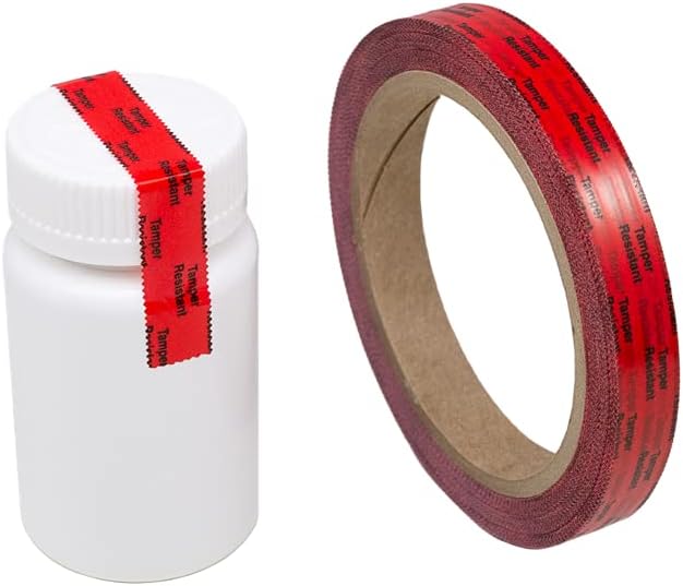 Tamper Evident Security Tape Roll, 72 Yards Length
