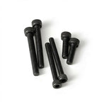 M6 x 20mm (30 Pack) Socket Head Cap Screws Bolts, Black Oxide 304 Stainless Steel 18-8, Allen Socket Drive, Full Thread, Bright Finish