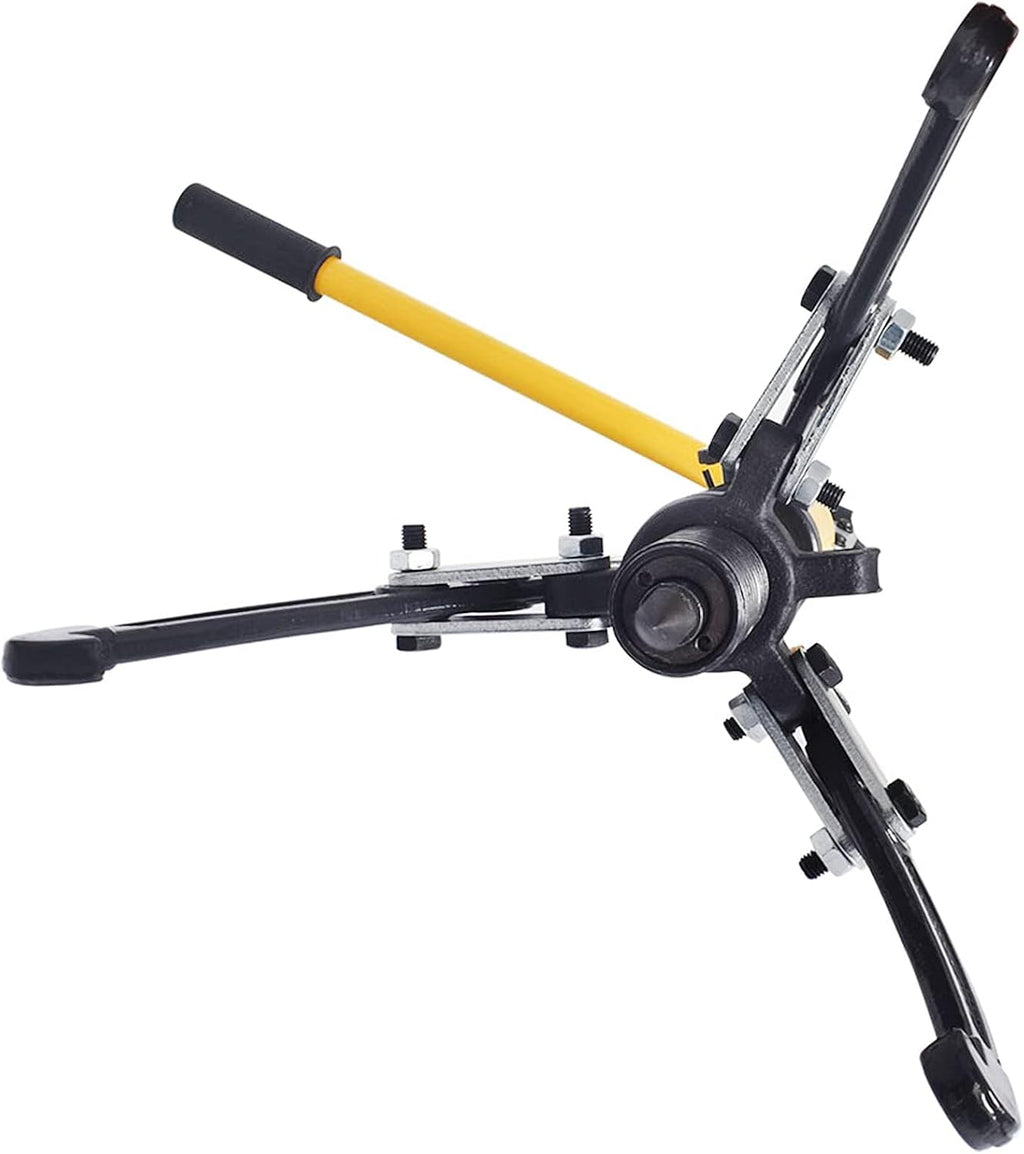 5T Hydraulic Gear Puller 3 Jaw Puller Set Hydraulic Bearing Puller 3 in 1 Pump Oil Tube Drawing Machine Wheel Bearing