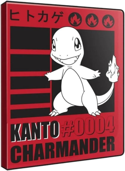 Charmander 9-Pocket Portfolio for Pokémon | TCG Binder Trading Card Album Collection Organizer CCG Portfolio