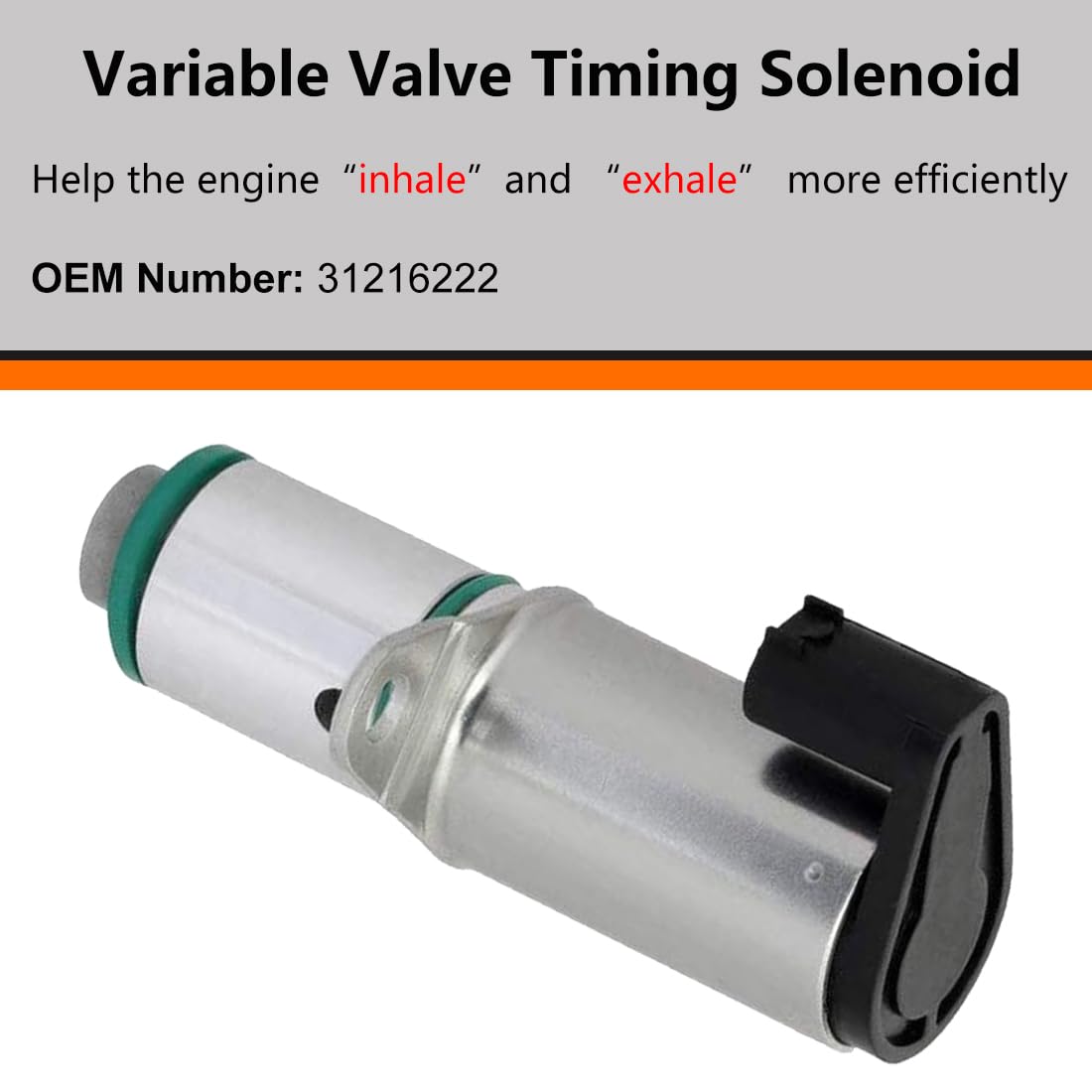 918-094 Engine Variable Valve Timing VVT Solenoid Replace 31216222 36002688