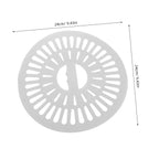 Washing Machine Spinner Cap Replacement 2pcs Plastic Press Plate