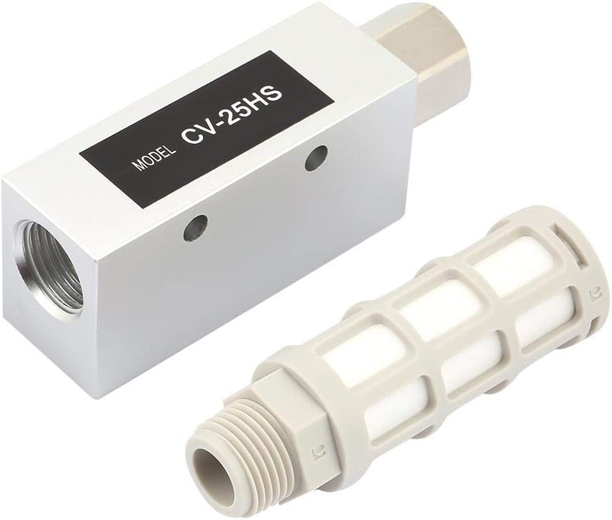 Garosa CV25HS Vacuum Generator Ejector, 2.5mm Nozzle 160L/min