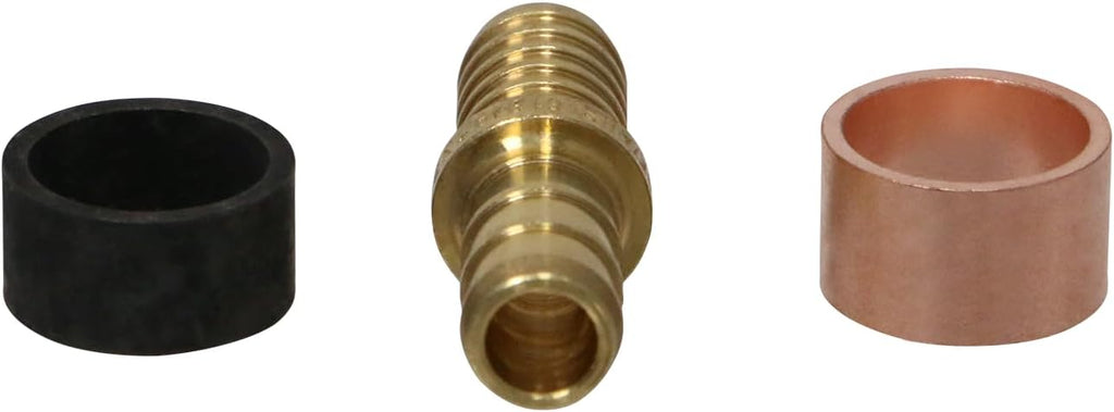 3/8 inch Pex x 3/8 inch PB (Polybutylene) Splicing Coupling with Ring, Repair Kit, Pex B, 10 Pieces