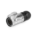 CNLINKO LP12 6-Pin Metal Shell Waterproof Circular Connector M12