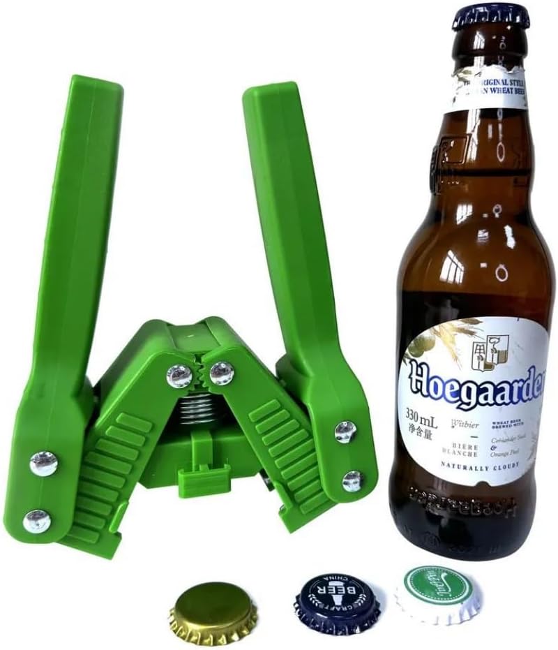 Manual Bottle Capper Tool - Capping Kit - Includes Beer Bottle Capper and 50 Bottle Caps 26mm Beer Corking Machine