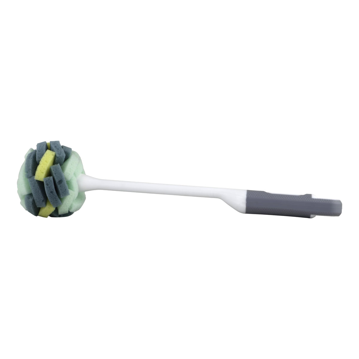 Kitchen Sponge Dish Brush, 12.87" x 3.5" x 3.12", Multicolor
