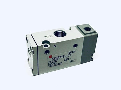 SMC SYJA712-01 Air Pilot Solenoid Valve 3-Port Rc 1/8