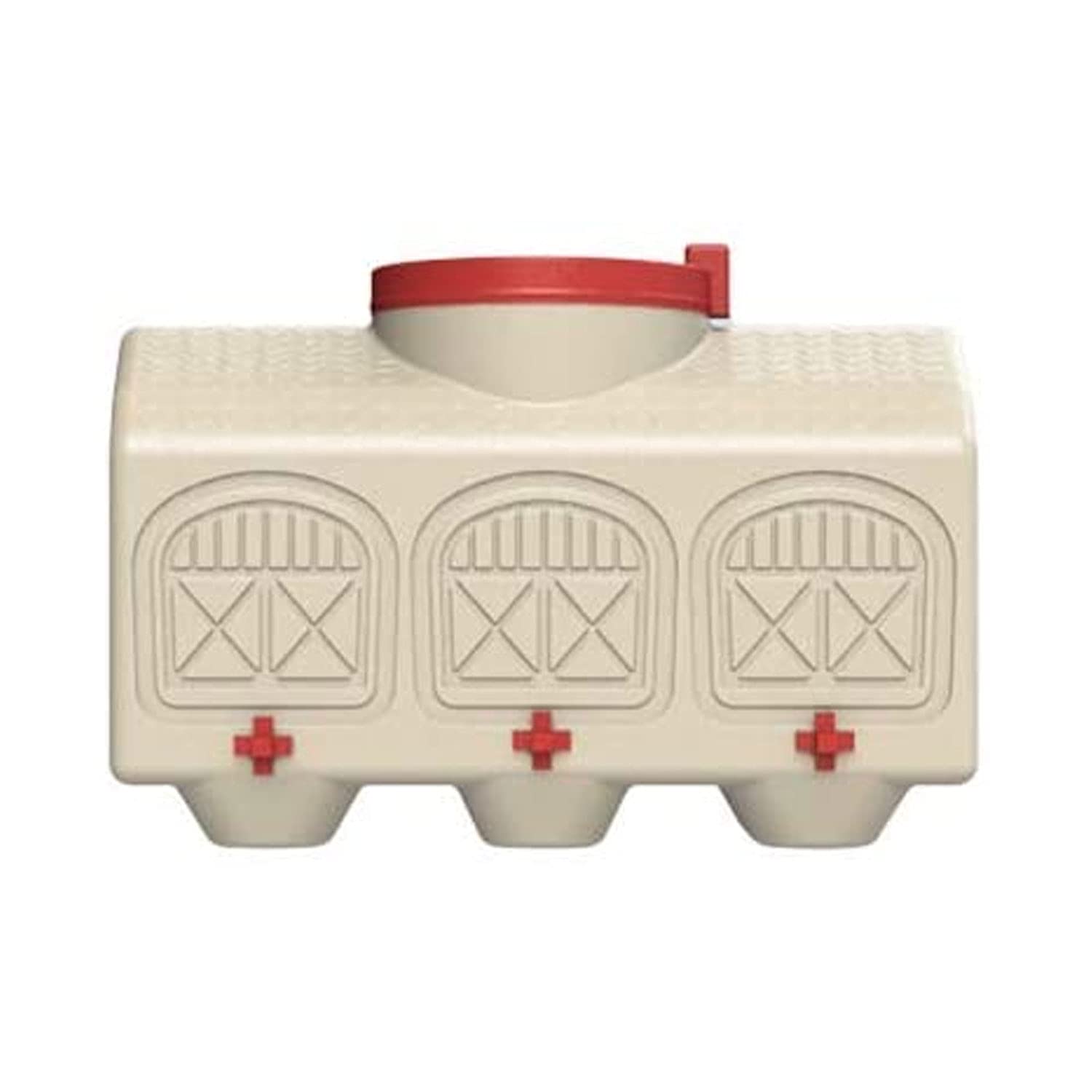 OverEZ Automatic Chicken Waterer with No Spill System, Outside and Inside Poultry Drinker, Large 12 Gallon High