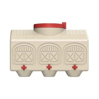 OverEZ Automatic Chicken Waterer with No Spill System, Outside and Inside Poultry Drinker, Large 12 Gallon High