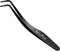 Lash Applicator Tool Curved Eyelash Tweezers