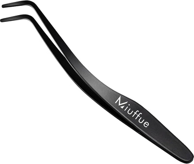 Lash Applicator Tool Curved Eyelash Tweezers