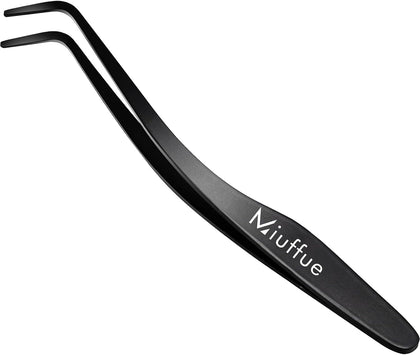 Lash Applicator Tool Curved Eyelash Tweezers
