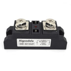 Aigoodele Solid State Relay, 150A Relay H3150ZF SSR DC to AC Machinery Control Input4-32VDC Load 24-480VAC Solid Module State Relay