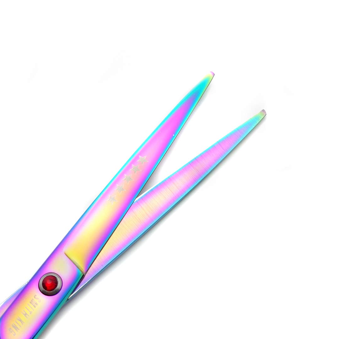 7.0 Inches Hair Cutting Scissors Set with Combs Lether Scissors Case,Hair cutting shears Hair Thinning shears For