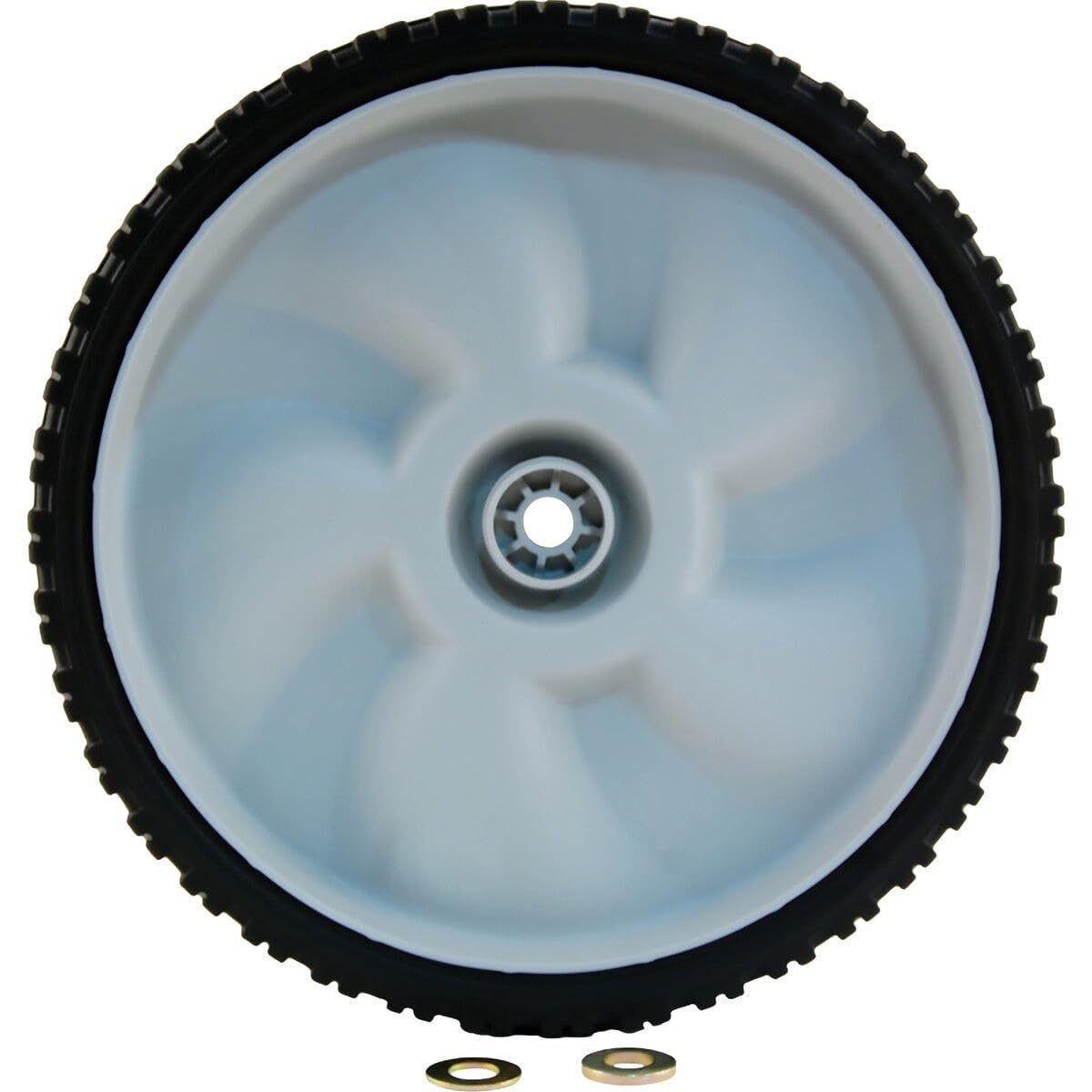 Arnold 1.75 in. W x 11 in. Dia. Plastic Lawn Mower Replacement Wheel 60 lb.