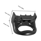 4 Pack Black Plastic Pot Side Handles for Cookware Replacement