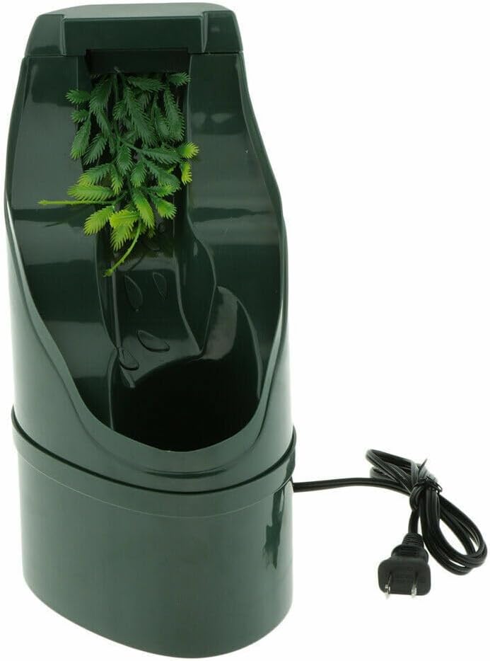 Reptile Chameleon Cantina Drinking Fountain Water Dripper Comes with Feeding Tongs Frosted Tweezer with Extra Pump