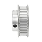 uxcell Aluminum XL 30 Teeth 17mm Bore Timing Belt Idler Pulley Flange Synchronous Wheel for 10mm Belt 3D Printer CNC