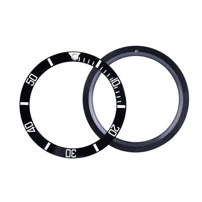 Ceramic Watch Bezel 4 Colors Watch Insert Loop Insert Numbers Markers Wristwatch Loop Replacement Classic Ring