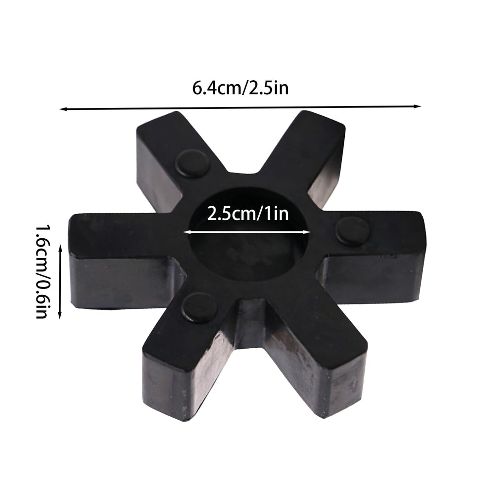 L-Jaw Coupling L99/L100 Solid Flexible Rubber