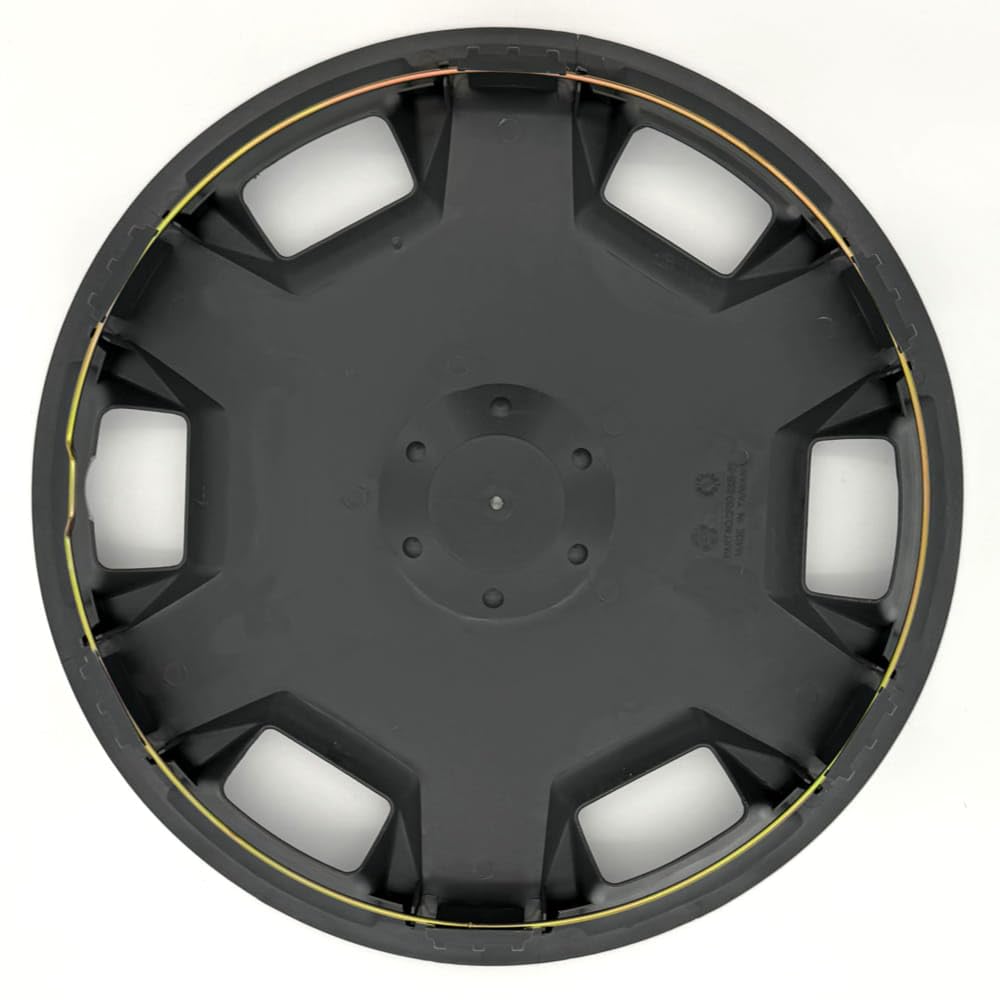 Set of 4 15" Push-on Silver Hubcaps for Nissan Versa 2007-2009