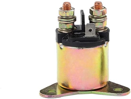 Starter Relay Solenoid Compatible with Briggs & Stratton 799481, Easy Install, Reliable Starts, Durable for Lawn Tractors, Riders & Yard Equipment for Homeowners & DIYers