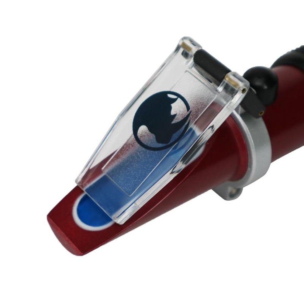 Rhino Beer (0-32% Brix & 1.000-1.130 Specific Gravity) Refractometer for Homebrew and Automatic Temperature