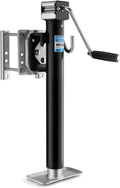 3000 lbs Trailer Jack, Heavy Duty Bolt-on, Low-Profile Small, Swivel