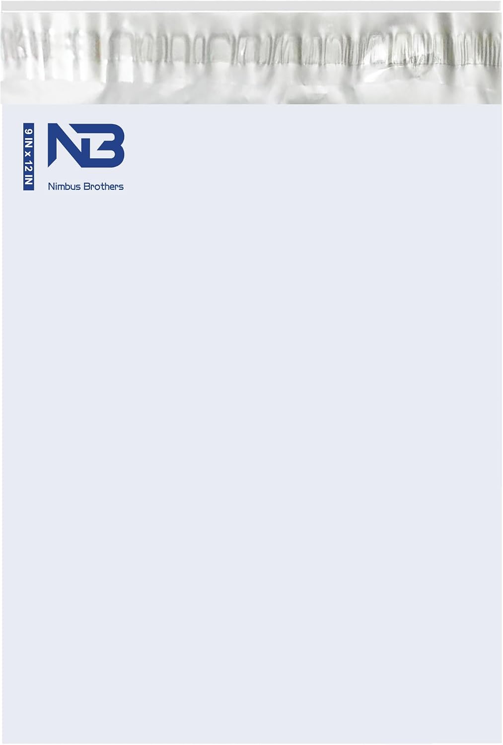 NB 9x12 Inch – 100 Pcs White Poly Mailers Strong Adhesive Self-Seal Shipping Envelopes, Tear & Water Resistant