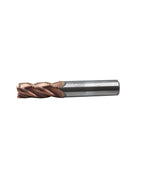 1/2" Carbide Roughing End Mill, 4 Flute End Mill Bits, 1/2" Cutting Dia