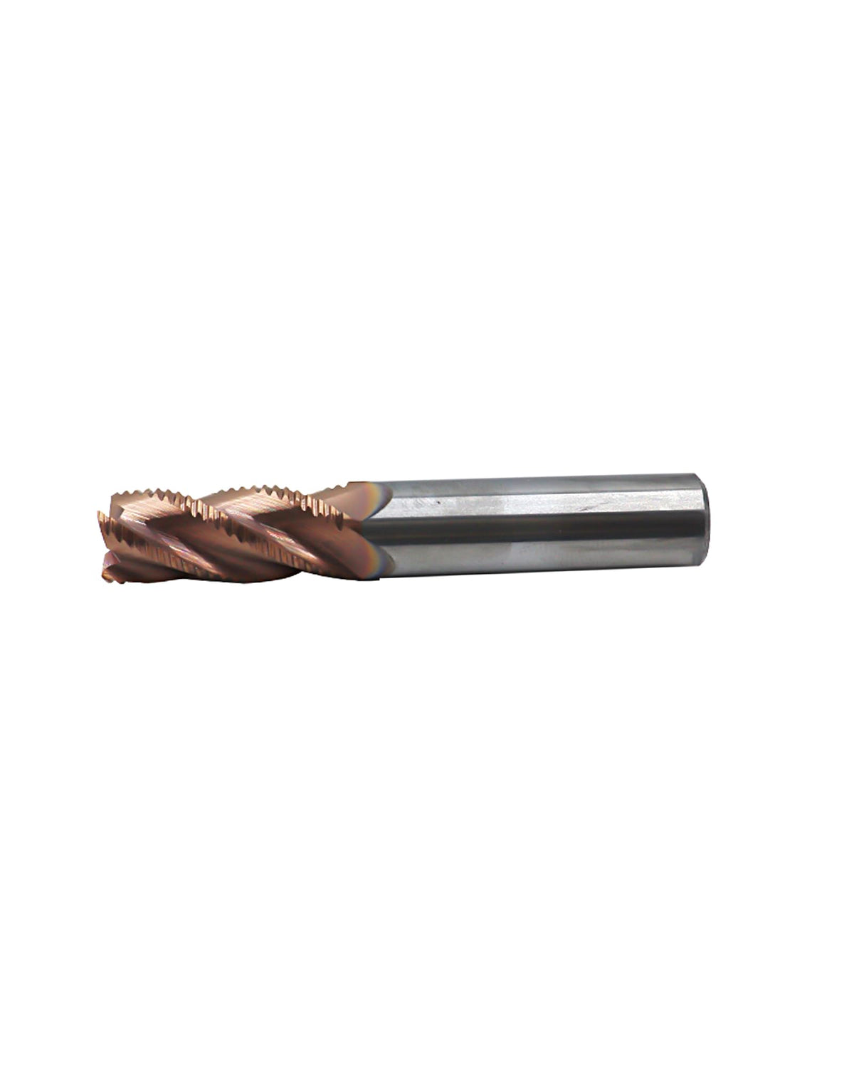 1/2" Carbide Roughing End Mill, 4 Flute End Mill Bits, 1/2" Cutting Dia