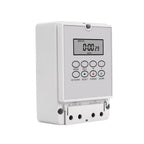 HRGDFBP Digital School Bell Timer Switch ZTY-08 Intelligent Microcomputer Auto Bell Ring Controller 220V 80 Groups Programmable Time
