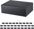 30 Gift Boxes 9.5x6.5x3 Inches, Matte Black Gift Boxes Bulks